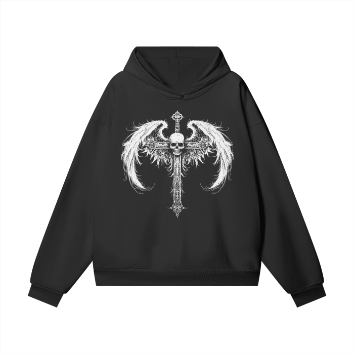 Skull Cross Hoodie